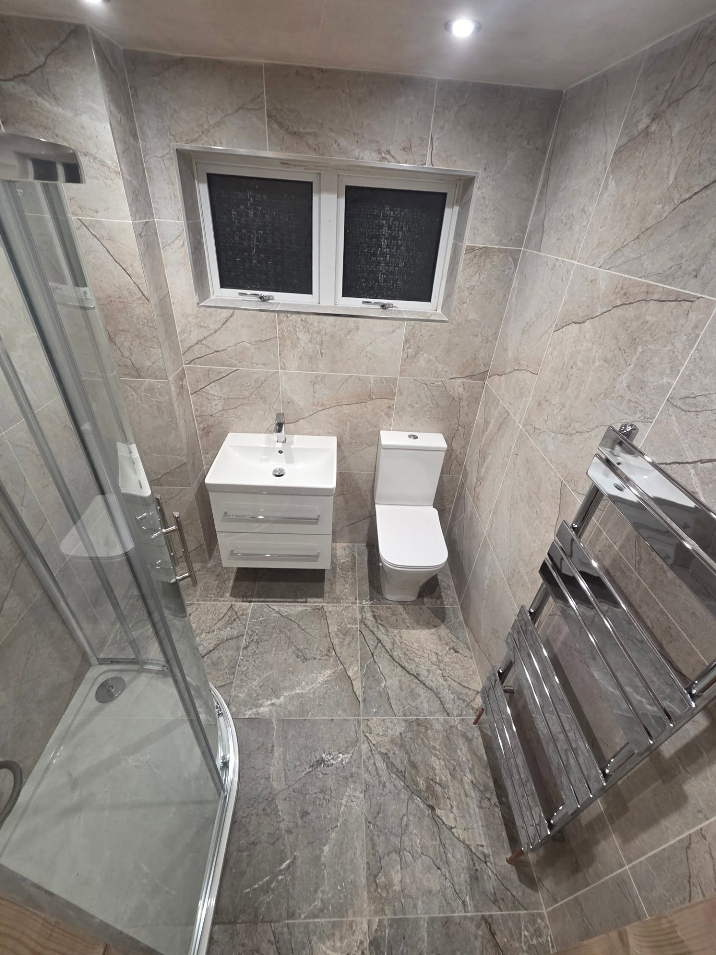 Full bathroom transformation