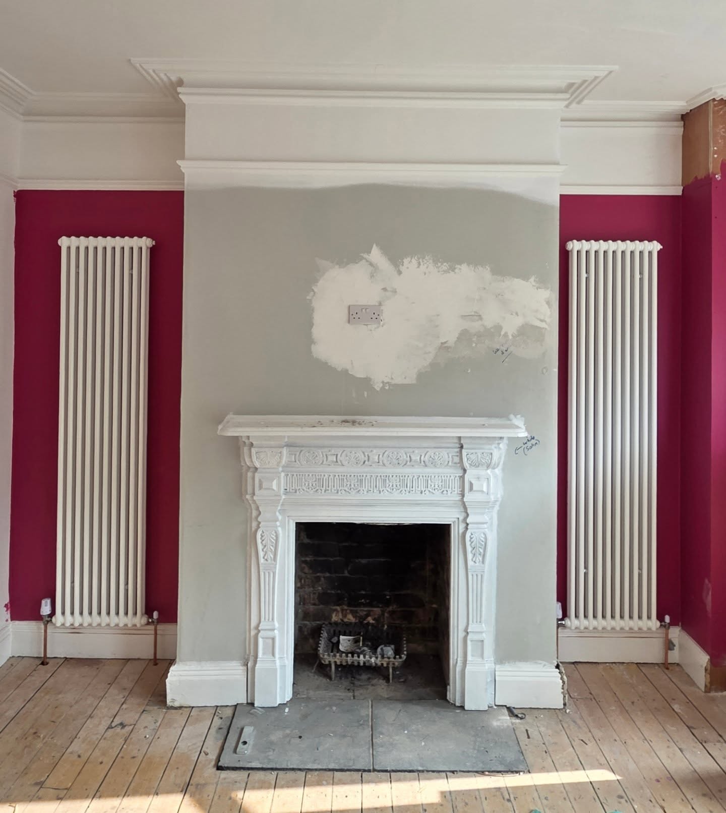 Period-style vertical radiators installed in Belfast